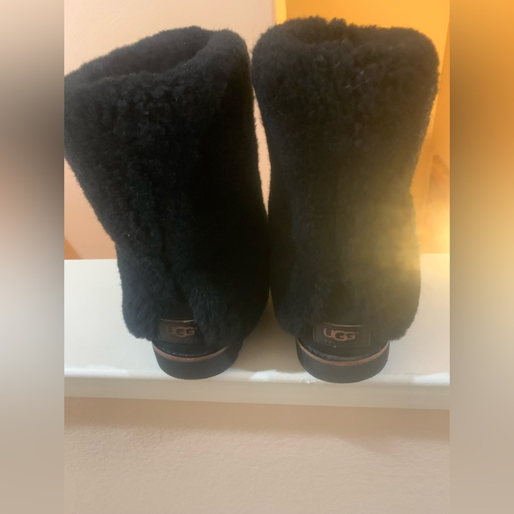 UGG Black Shearling Boots